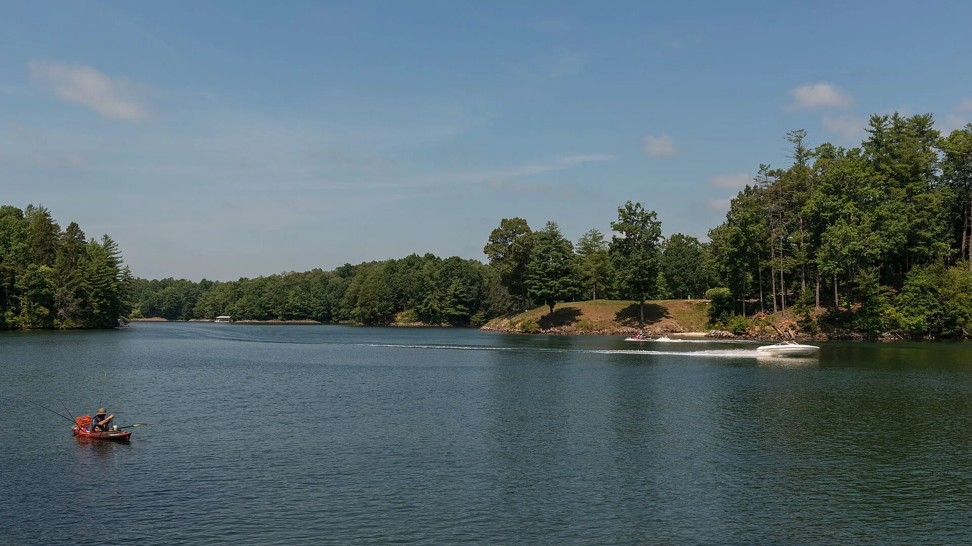 Lake Keowee from the Pickens County side